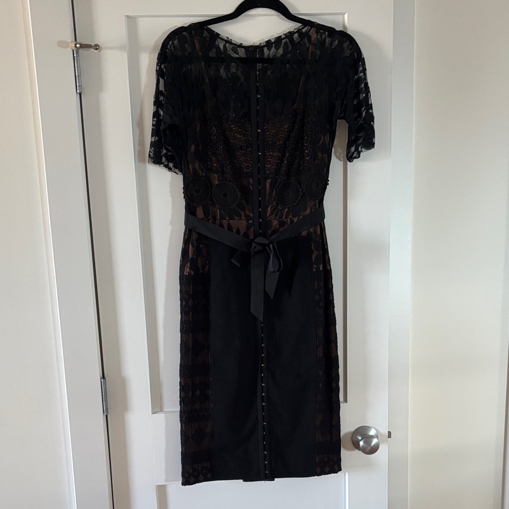 Elegant Black Lace cocktail Dress